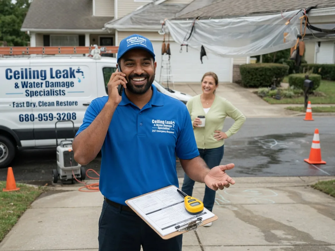 Ceiling Leak Cleanup Compton, CA FAQs